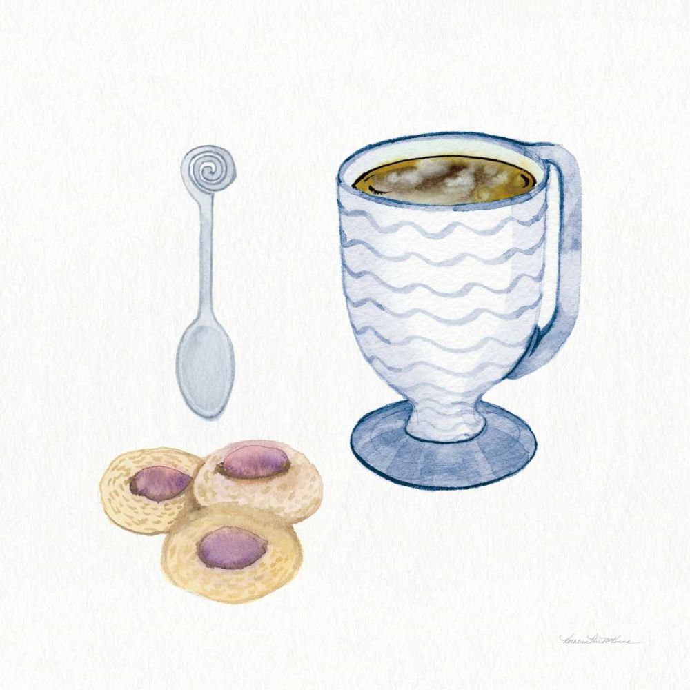 Coffee Break X art print by Kathleen Parr McKenna for $57.95 CAD