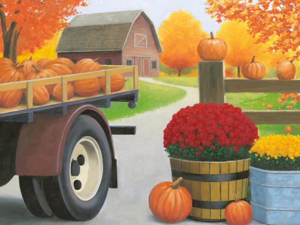 Autumn Affinity I art print by James Wiens for $57.95 CAD
