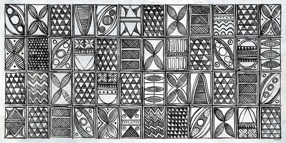 Patterns of the Amazon I BW art print by Kathrine Lovell for $57.95 CAD