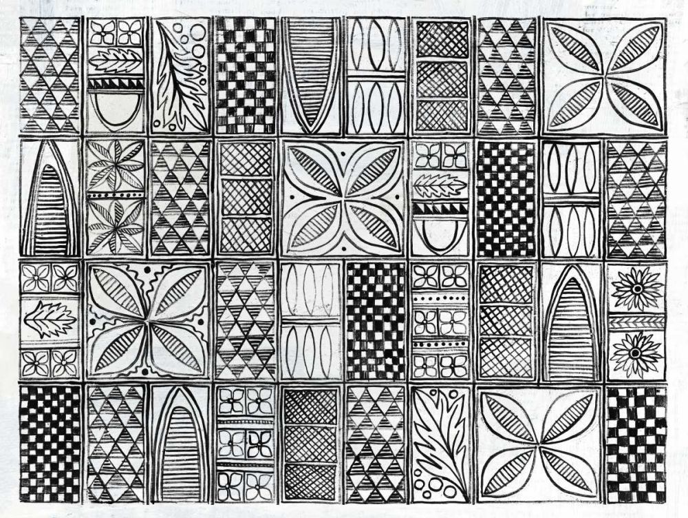Patterns of the Amazon II BW art print by Kathrine Lovell for $57.95 CAD