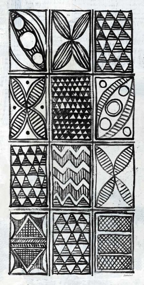 Patterns of the Amazon III BW art print by Kathrine Lovell for $57.95 CAD