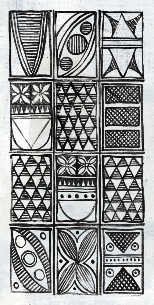 Patterns of the Amazon IV BW art print by Kathrine Lovell for $57.95 CAD