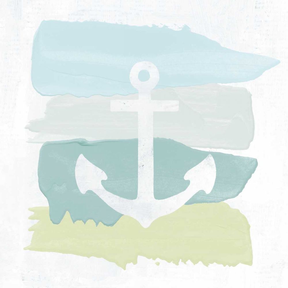 Seaside Swatch Anchor art print by Moira Hershey for $57.95 CAD
