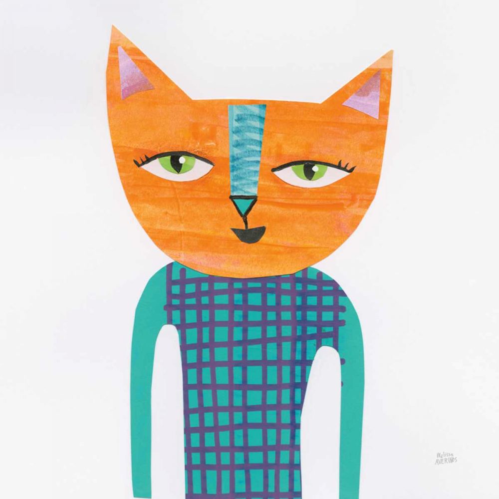 Cool Cats II art print by Melissa Averinos for $57.95 CAD