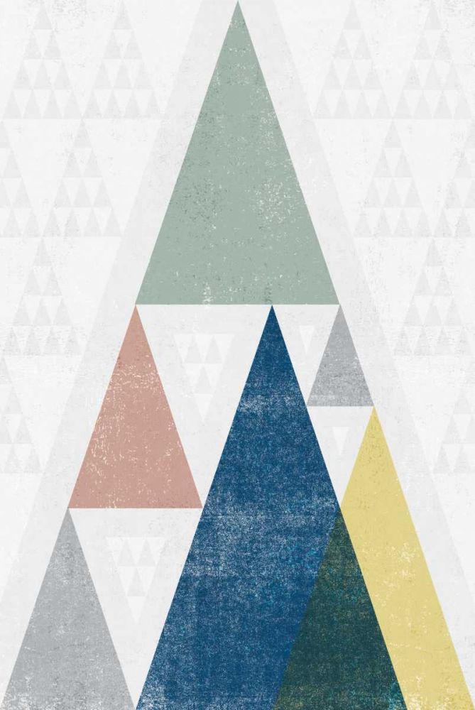 Mod Triangles III Soft art print by Michael Mullan for $57.95 CAD