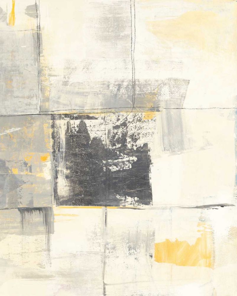 Gray and Yellow Blocks III art print by Mike Schick for $57.95 CAD