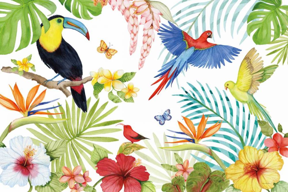 Treasures of the Tropics III art print by Kathleen Parr McKenna for $57.95 CAD