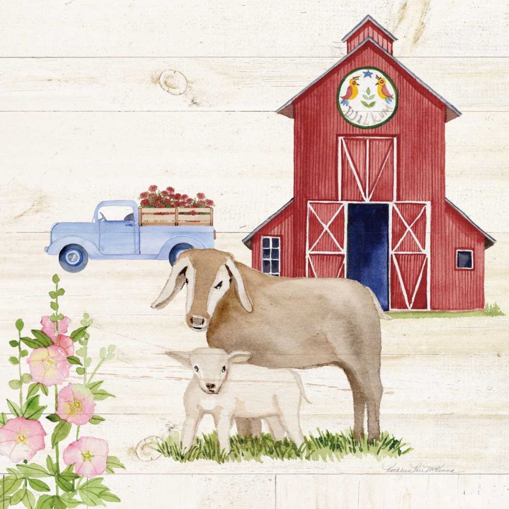 Life on the Farm IV art print by Kathleen Parr McKenna for $57.95 CAD
