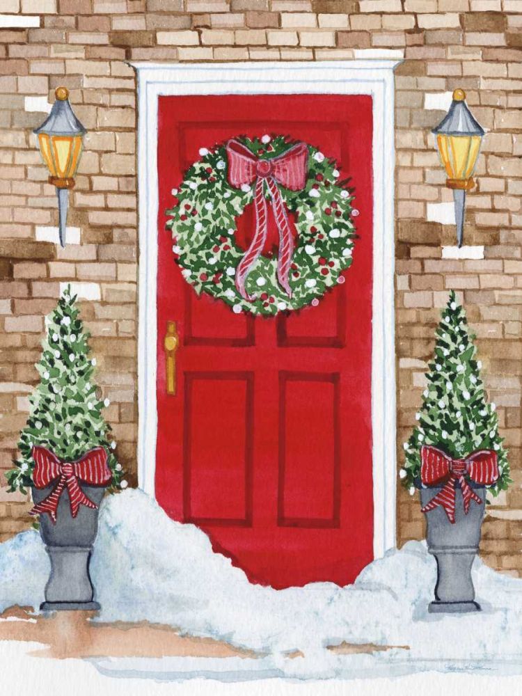 Night Before Christmas I art print by Kathleen Parr McKenna for $57.95 CAD