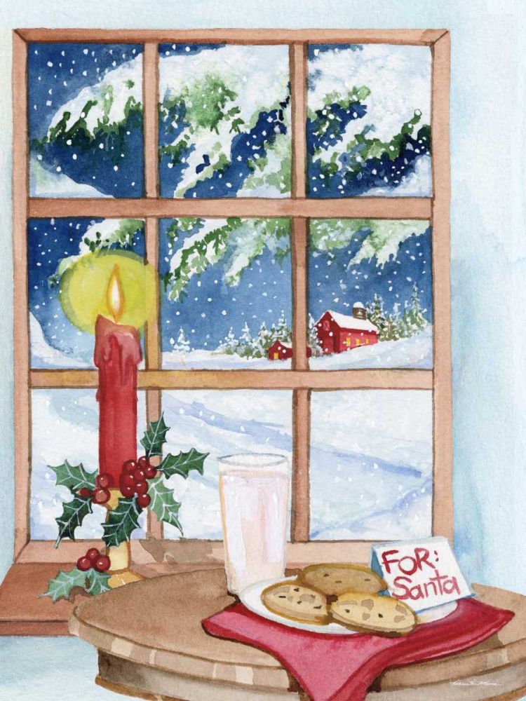 Night Before Christmas IV art print by Kathleen Parr McKenna for $57.95 CAD