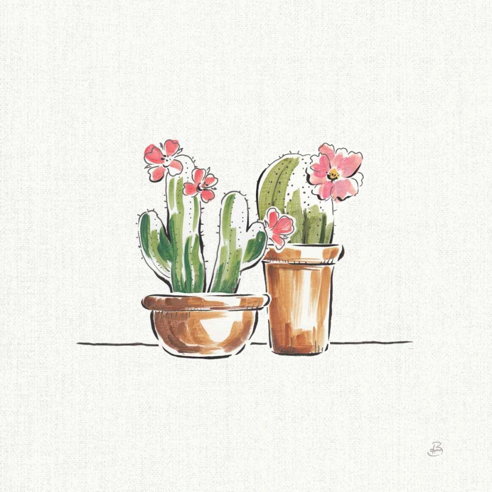 Desert Bloom VI art print by Daphne Brissonnet for $57.95 CAD