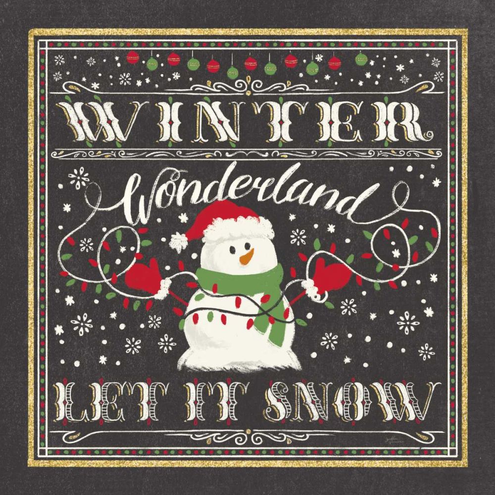 Winter Wonderland III-Let It Snow art print by Janelle Penner for $57.95 CAD