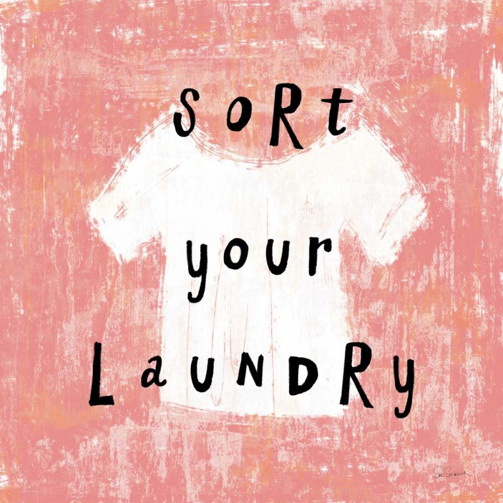 Laundry Rules III art print by Sue Schlabach for $57.95 CAD