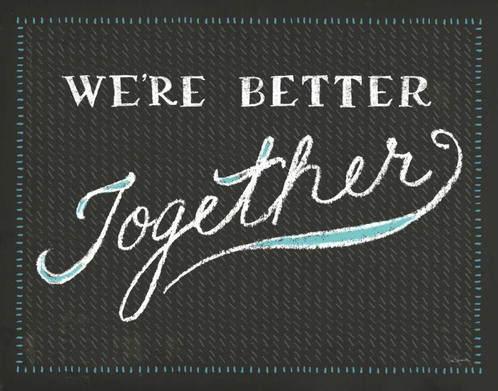 Together V art print by Sue Schlabach for $57.95 CAD
