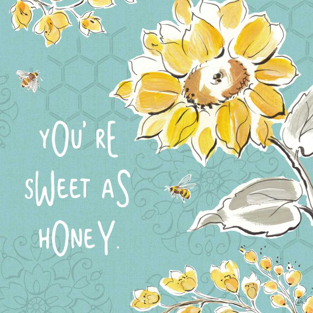 Bee Happy III art print by Daphne Brissonnet for $57.95 CAD