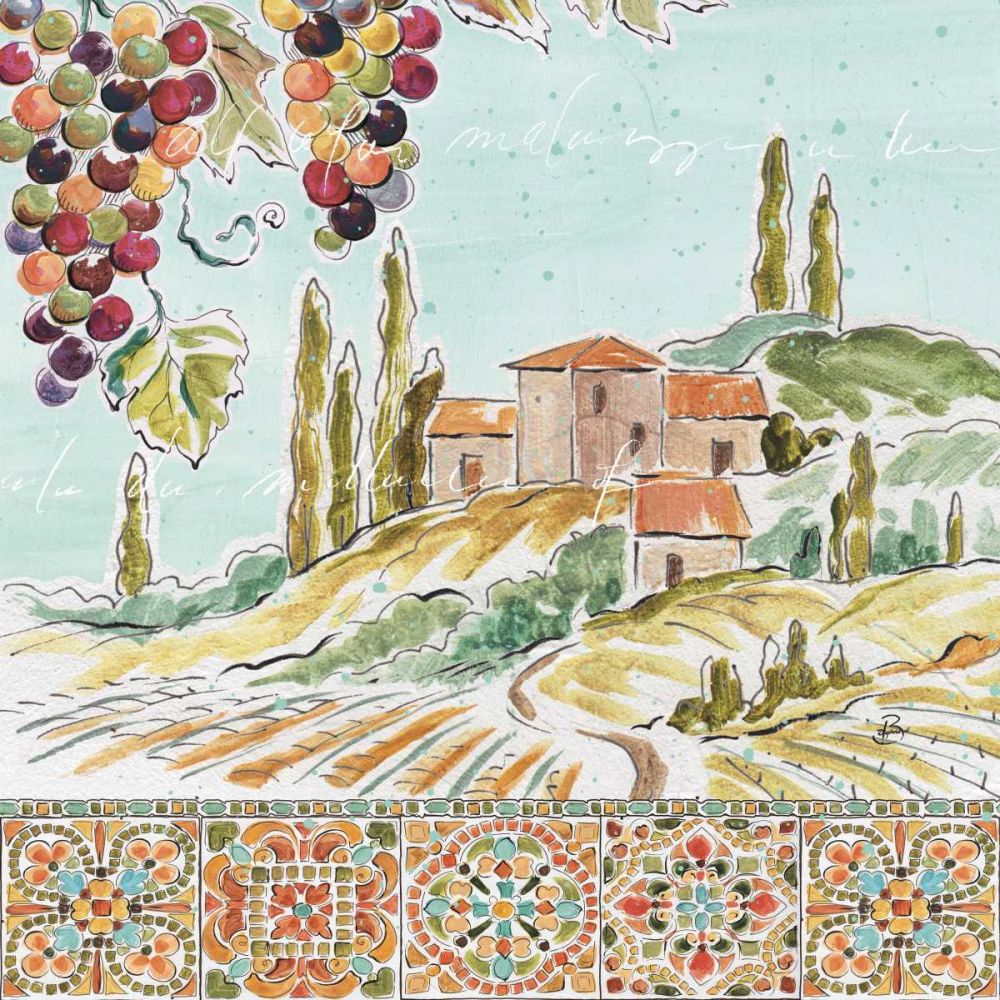 Tuscan Breeze III art print by Daphne Brissonnet for $57.95 CAD