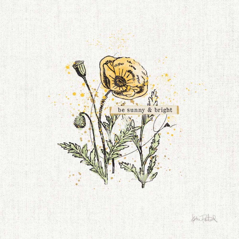 Thoughtful Blooms III art print by Katie Pertiet for $57.95 CAD