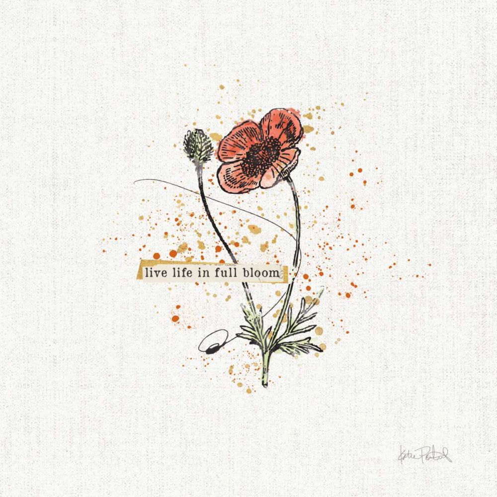Thoughtful Blooms IV art print by Katie Pertiet for $57.95 CAD