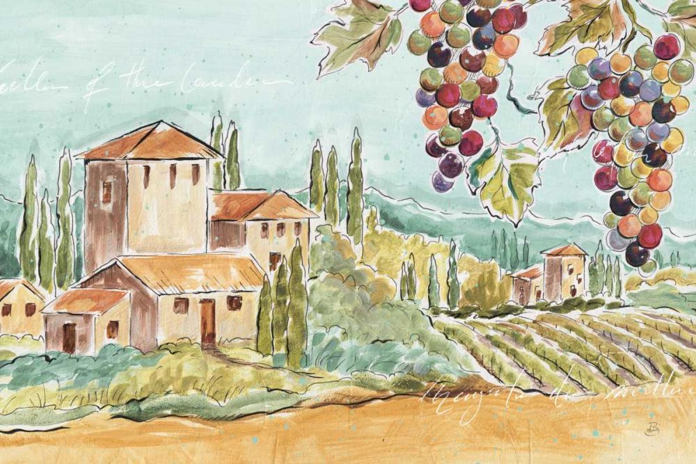 Tuscan Breeze I No Poppies art print by Daphne Brissonnet for $57.95 CAD