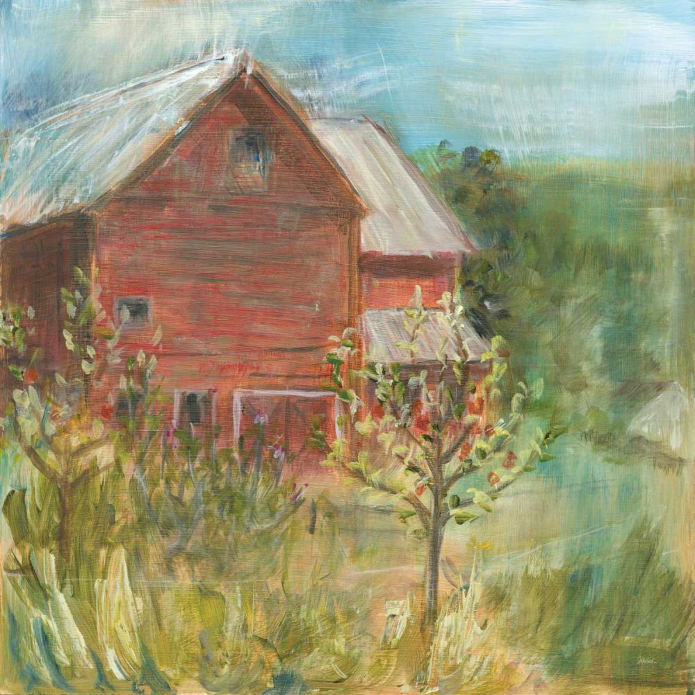 Barn Orchard art print by Sue Schlabach for $57.95 CAD