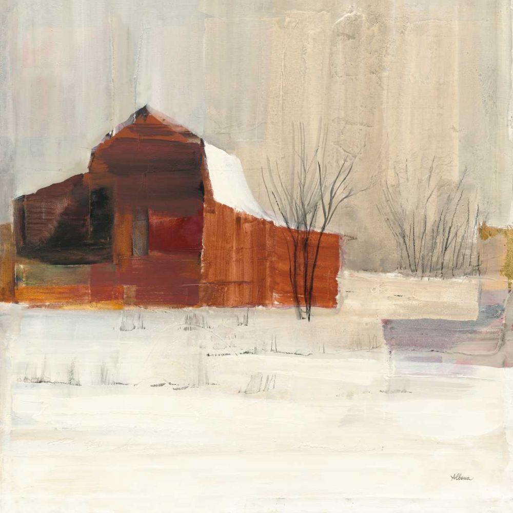 Winter on the Farm art print by Albena Hristova for $57.95 CAD