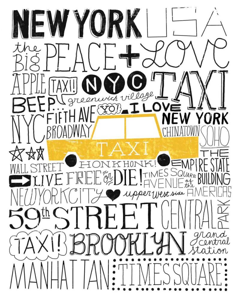 Iconic NYC III art print by Michael Mullan for $57.95 CAD