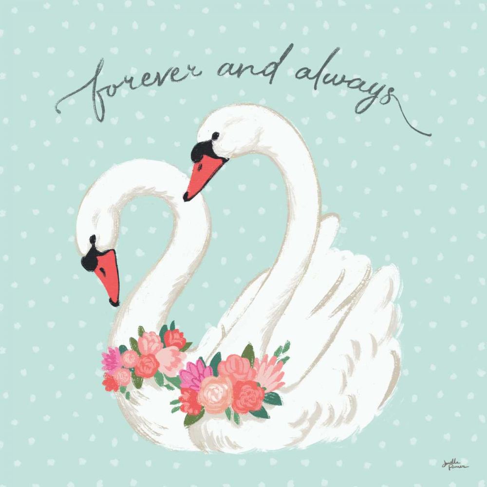 Swan Lake VI Mint art print by Janelle Penner for $57.95 CAD