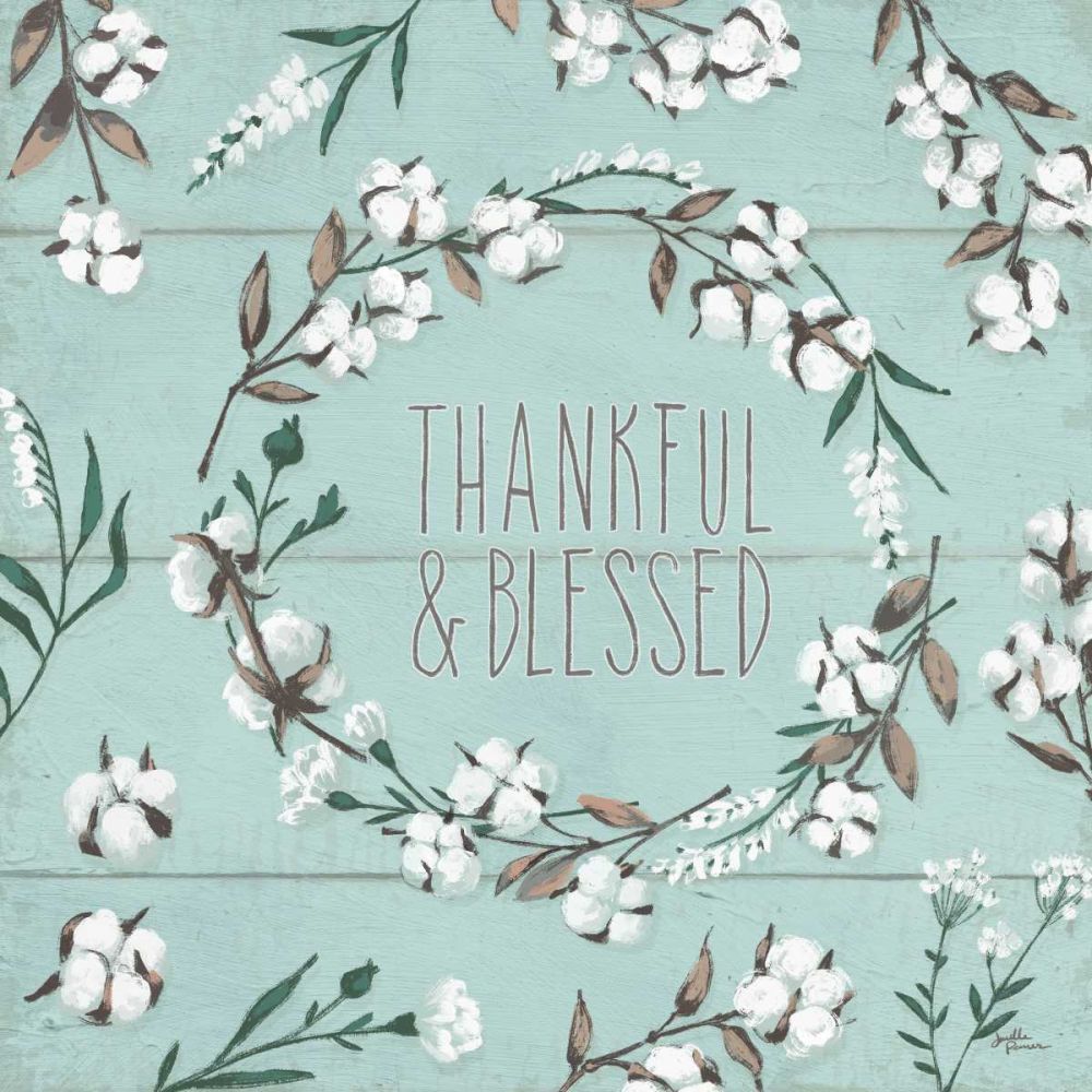 Blessed VI Mint art print by Janelle Penner for $57.95 CAD