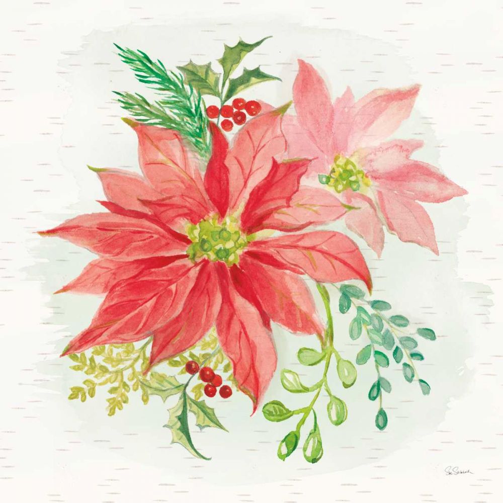 Winter Blooms II art print by Sue Schlabach for $57.95 CAD