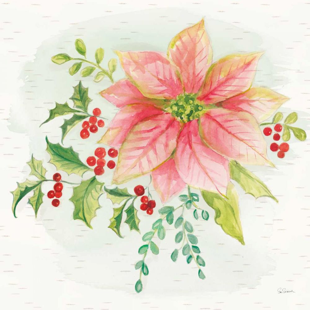 Winter Blooms III art print by Sue Schlabach for $57.95 CAD