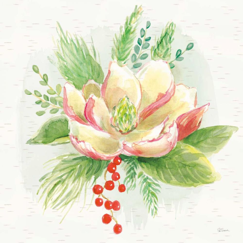 Winter Blooms V art print by Sue Schlabach for $57.95 CAD