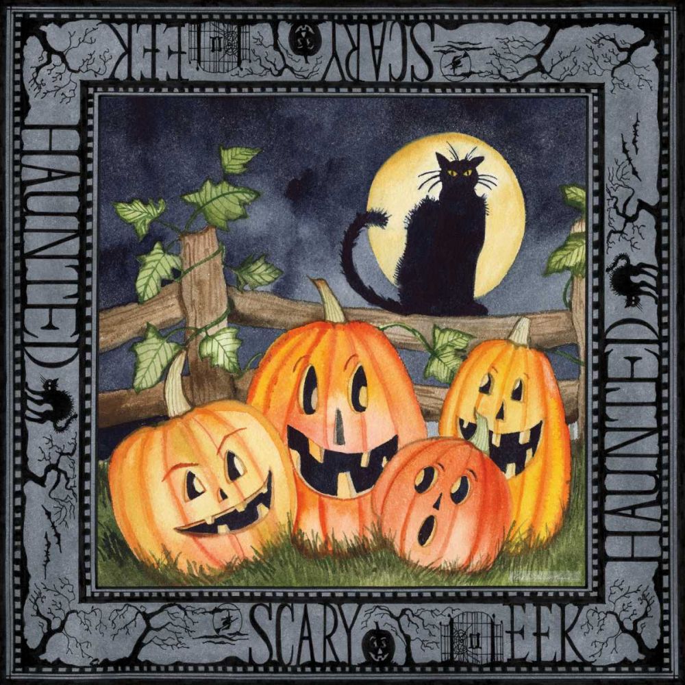 Haunting Halloween Night I art print by Kathleen Parr McKenna for $57.95 CAD