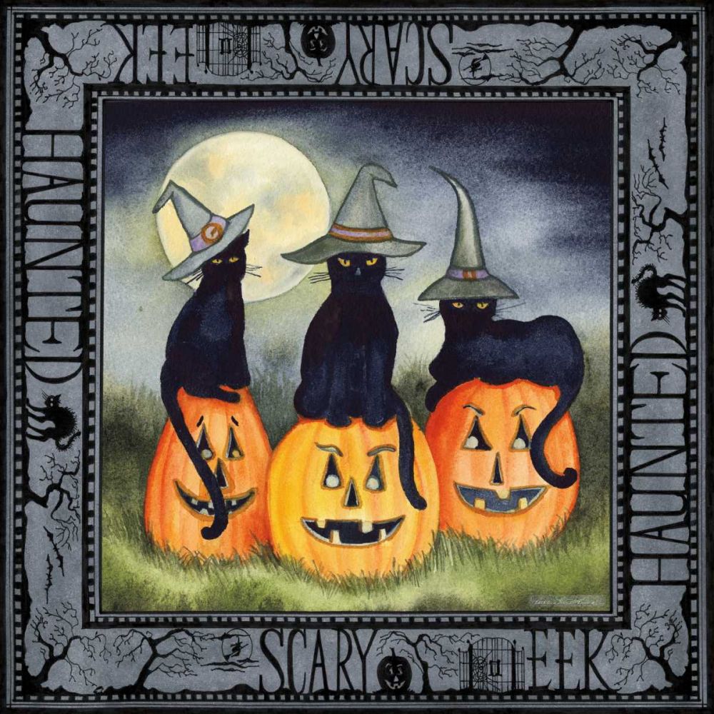 Haunting Halloween Night II art print by Kathleen Parr McKenna for $57.95 CAD