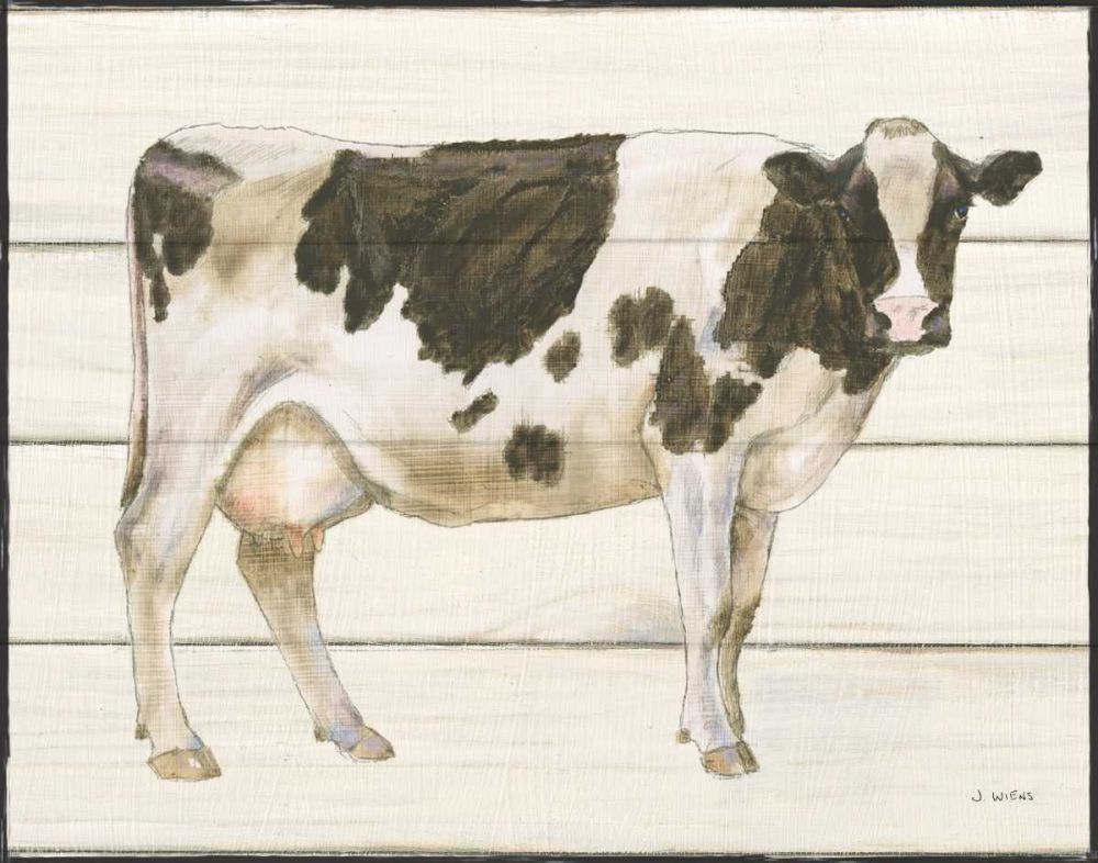 Country Cow VII art print by James Wiens for $57.95 CAD