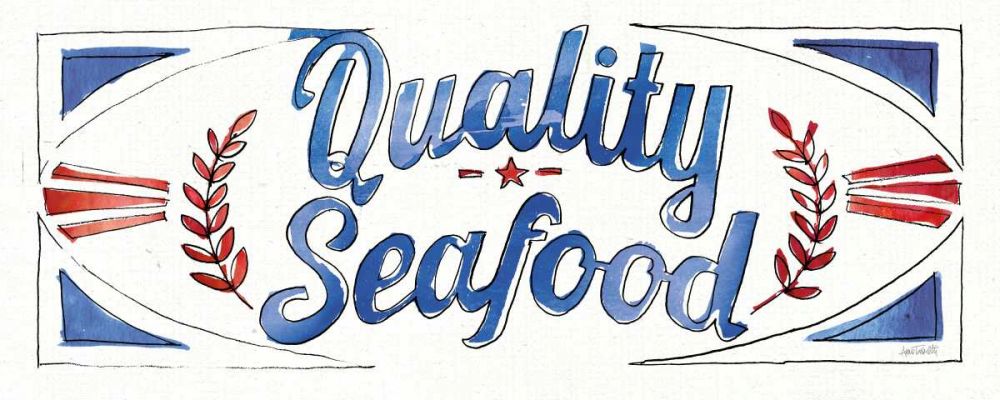 Seafood Shanty VIII art print by Anne Tavoletti for $57.95 CAD