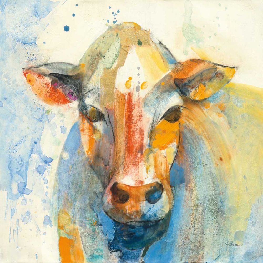 Happy Cows II art print by Albena Hristova for $57.95 CAD