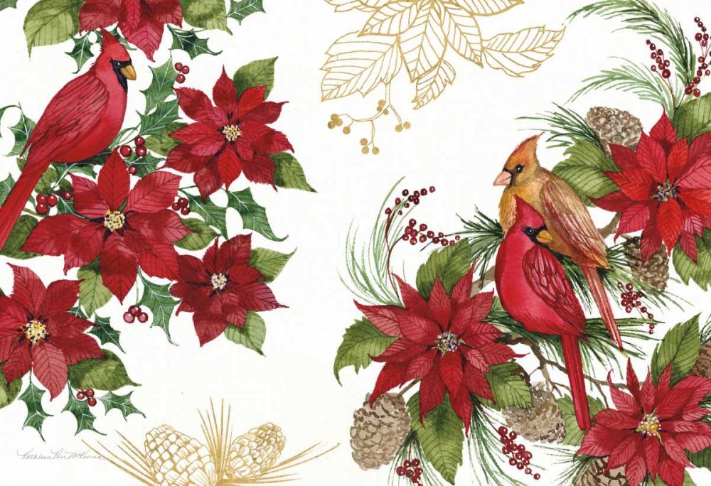 Holiday Happiness VII art print by Kathleen Parr McKenna for $57.95 CAD