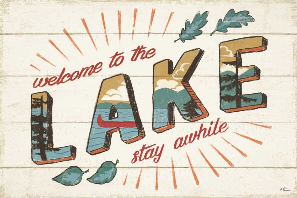 Vintage Lake I art print by Janelle Penner for $57.95 CAD