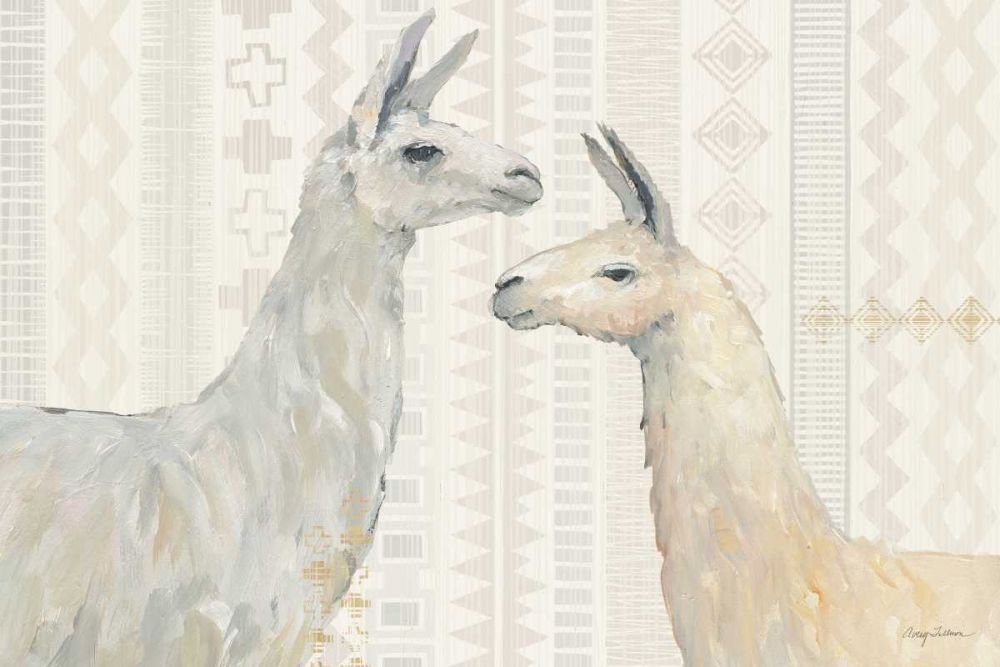 Llama Land I art print by Avery Tillmon for $57.95 CAD