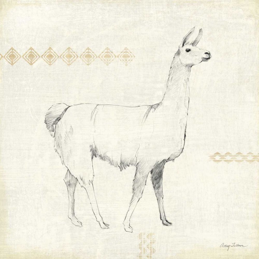 Llama Land VII art print by Avery Tillmon for $57.95 CAD
