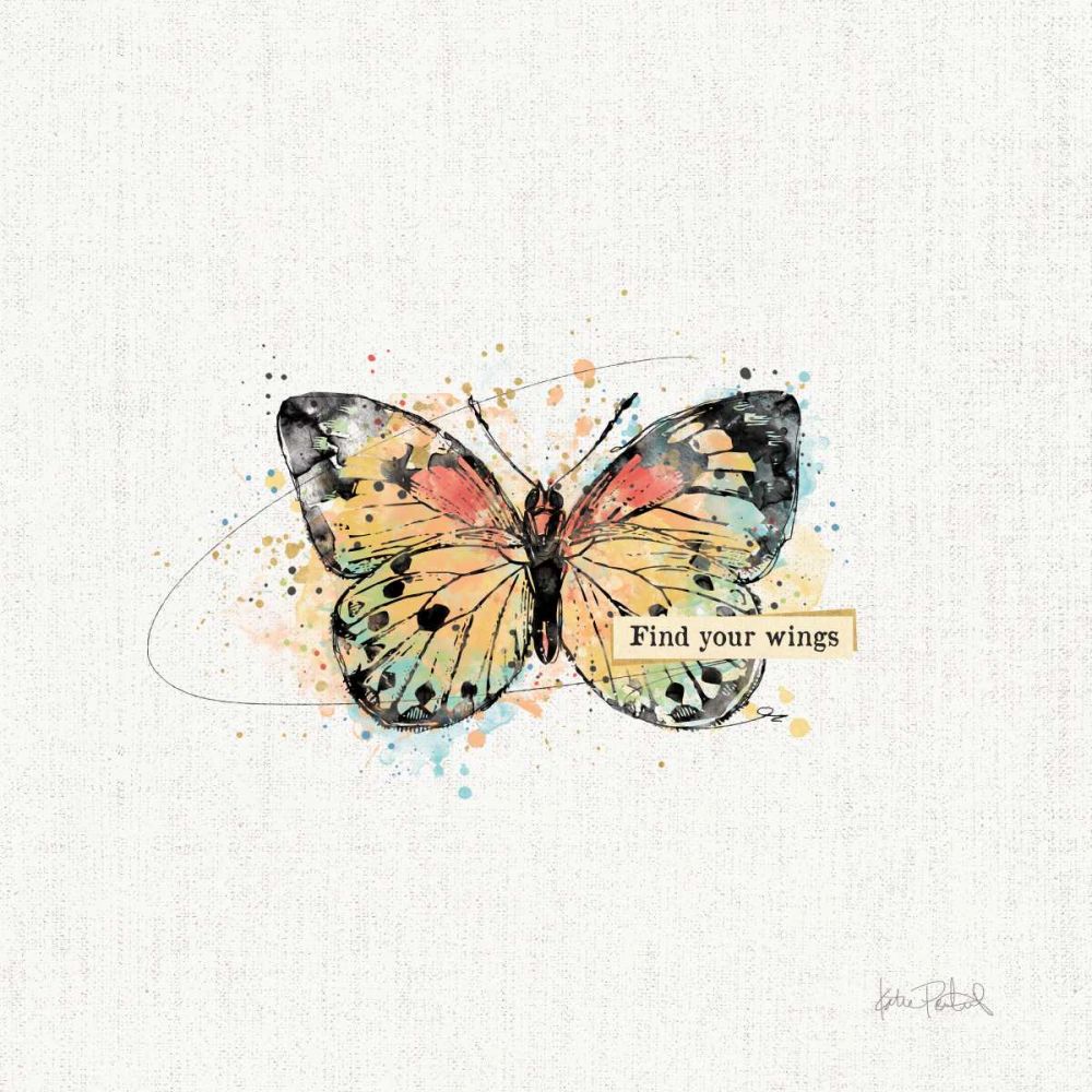 Thoughtful Butterflies II art print by Katie Pertiet for $57.95 CAD