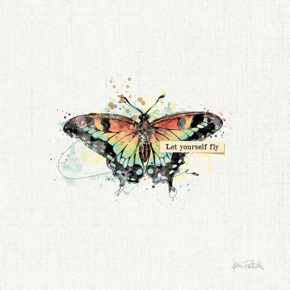 Thoughtful Butterflies IV art print by Katie Pertiet for $57.95 CAD