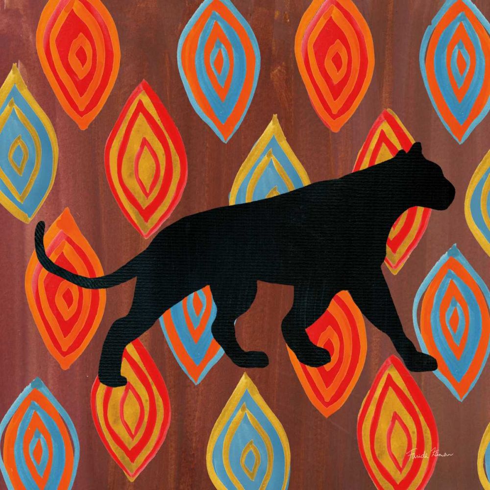African Animal II art print by Farida Zaman for $57.95 CAD