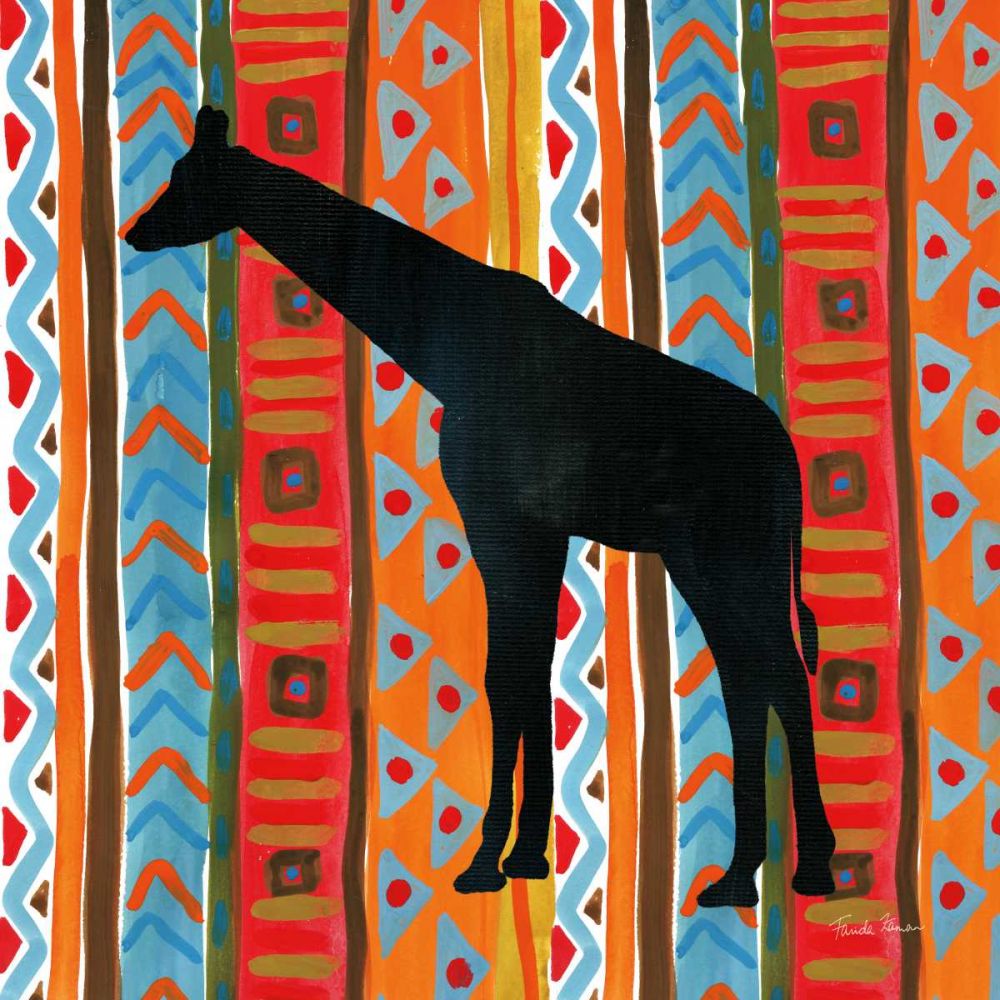 African Animal III art print by Farida Zaman for $57.95 CAD