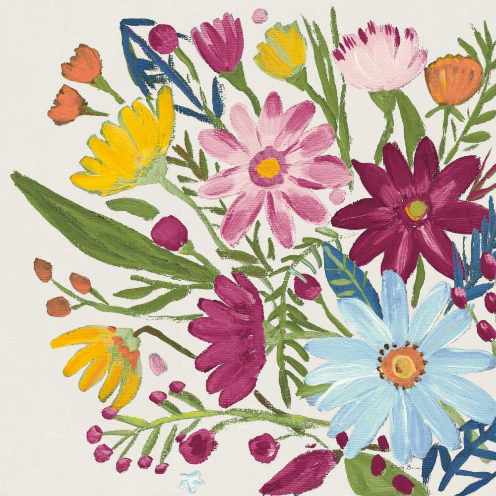 Vintage Floral III v2 art print by Farida Zaman for $57.95 CAD