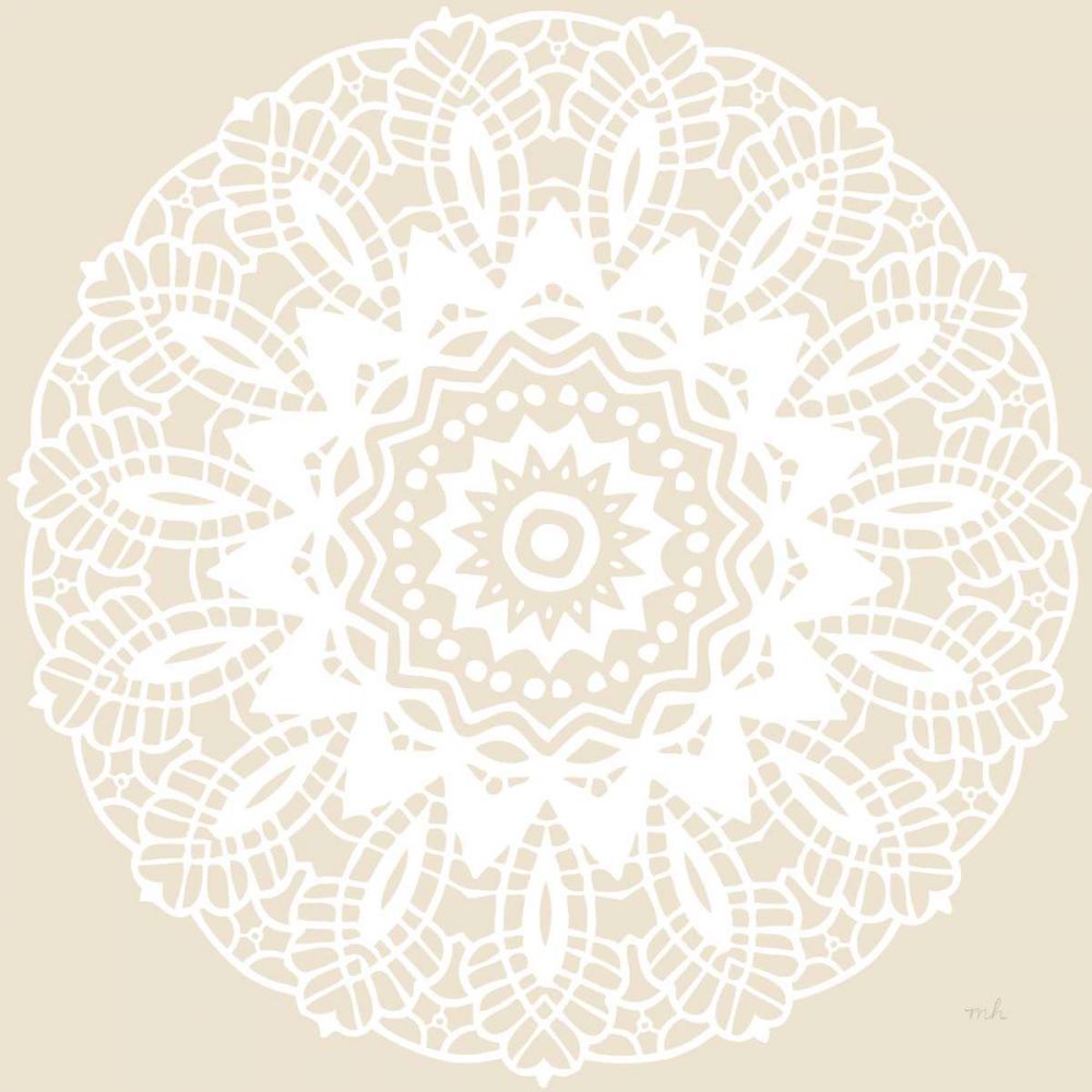 Contemporary Lace Neutral II art print by Moira Hershey for $57.95 CAD