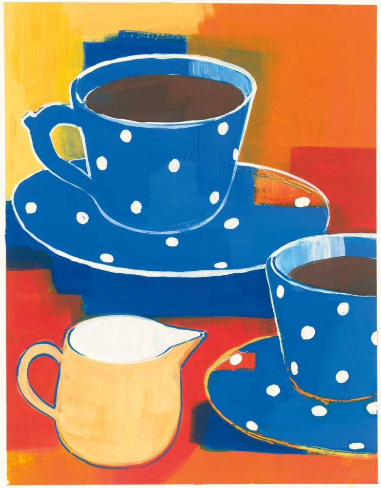 Two Blue Cups art print by Kathrine Lovell for $57.95 CAD