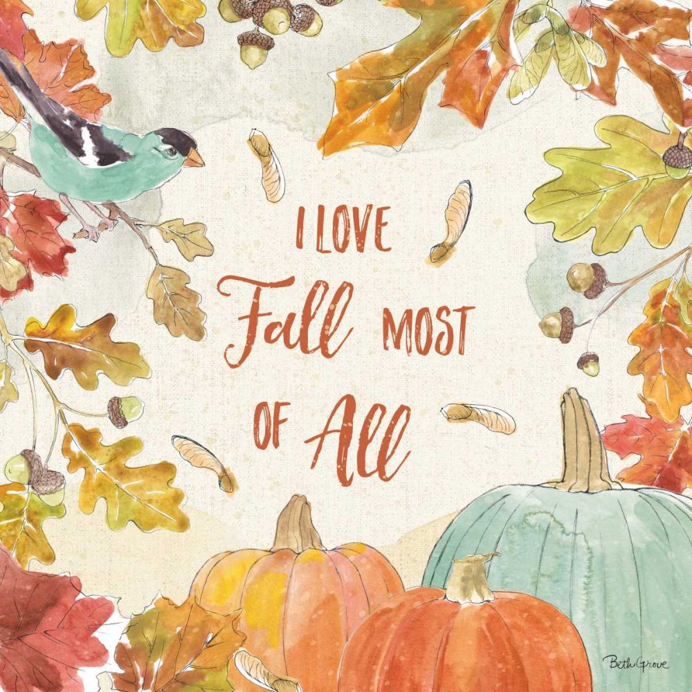 Falling for Fall III art print by Beth Grove for $57.95 CAD