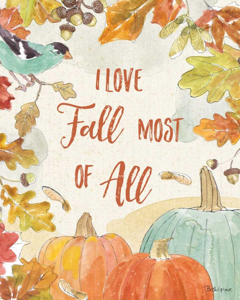 Falling for Fall V art print by Beth Grove for $57.95 CAD
