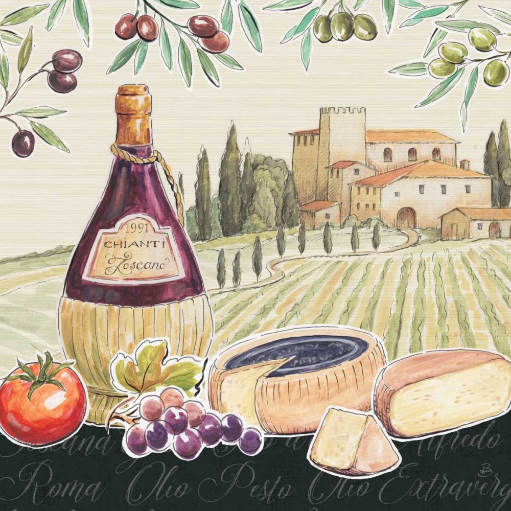 Tuscan Flavor II art print by Daphne Brissonnet for $57.95 CAD